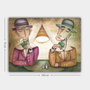 Wallity Lienzo Decorativo Multicolor 70 x 100 cm